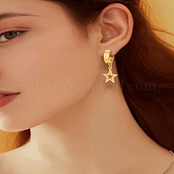 6 шт. 3 цвета 204 серьги-каффа из нержавеющей стали&nbsp;EJEW-LP0007-057