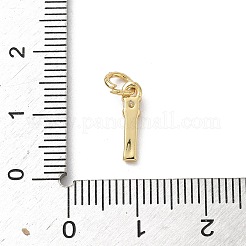 Латунные подвески из прозрачного кубического циркония KK-A273-01G-I