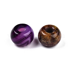 Европейские бусины из натуральных и синтетических камней G-N344-26