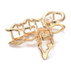 Сплав клипы коготь волос&nbsp;LS-AJEW-A061-02A-G