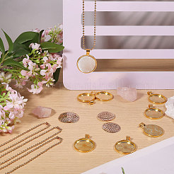 Наборы для изготовления ожерелий из сплава своими руками&nbsp;DIY-CA0007-66