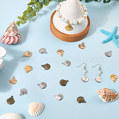 60 шт. 5 цвета подвески из сплава в тибетском стиле&nbsp;FIND-SC0016-88