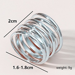 Латунные многострочные широкие кольца&nbsp;GG7651-2