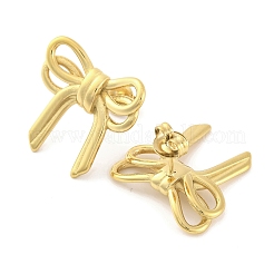 Ионное покрытие (ip) серьги-гвоздики из нержавеющей стали 304 для женщин EJEW-N054-21G