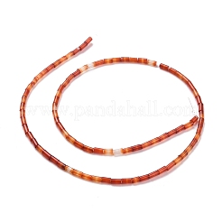 Натуральный красный агат бисер нитей&nbsp;G-M389-01