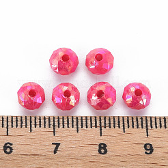 Непрозрачные акриловые бусины&nbsp;MACR-Q239-018C-09