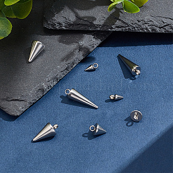 8 шт. 4 стиля подвески из нержавеющей стали 304 STAS-LP0001-34