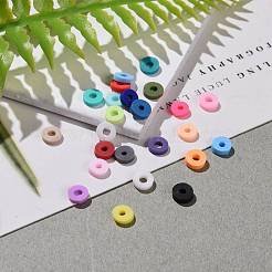 240g 24 couleurs perles en pâte polymère faites à la main&nbsp;CLAY-JP0001-09-4mm
