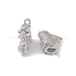 Pendentifs avec zircon cubiques à micro-pavés en laiton&nbsp;KK-Q816-26P