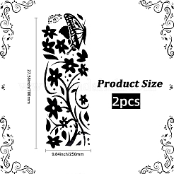 ПВХ клейкие водонепроницаемые наклейки самоклеящиеся наклейки&nbsp;DIY-WH20001-33A