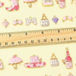 28шт 14 стиля подвески из сплава с эмалью&nbsp;ENAM-FS0002-25