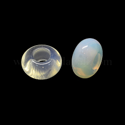 オパライトヨーロッパ大ホールビーズ  ロンデル  13~14x7~8mm  穴：5mm&nbsp;G-Q442-20