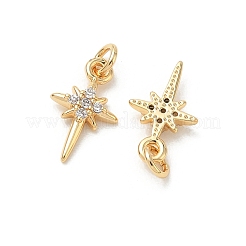 Pendentifs en laiton Shegrace sertis de micro-pavés de zircone cubique&nbsp;XGRQ3D101-480G