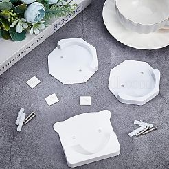 8шт. вешалка для АБС-пластика HJEW-OC0001-04