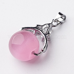 Подвески кошачий глаз CE-N010-04