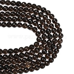 Природный дымчатый кварц нитей бисера&nbsp;G-C280-B09-10mm