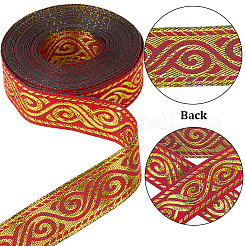 Rubans de polyester de broderie de style ethnique&nbsp;OCOR-WH0070-86A