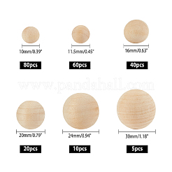 Runde Kugel aus Naturholz&nbsp;WOOD-PH0001-28