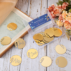 20шт акриловые подвески для бокалов AJEW-SC0001-57A