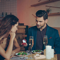 Подсвечник из натуральной сосны AJEW-GA0002-71A