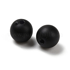 Матовые пластиковые бусины с имитацией жемчуга KY-F022-6mm-05