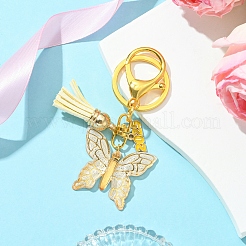 Брелок из акрила и эмали из сплава KEYC-FS00026-05