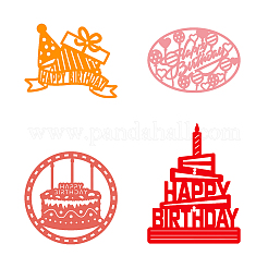 Трафареты для резки углеродистой стали на день рождения DIY-DM0001-010MP