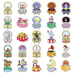 50 шт. ПВХ клейкие водонепроницаемые наклейки самоклеящиеся наклейки PW-WG6E8A3-01