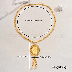 Элегантные геометрические латунные подвески-кисточки для женщин&nbsp;LR5784-1