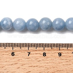 Природные окрашенные белого нефрита нитей бисера G-M402-C03-27