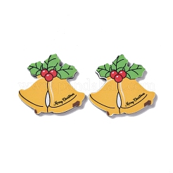 Акриловые кабошоны с принтом в рождественском стиле&nbsp;LS-MACR-O045-01E