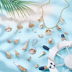 60шт 10 стиля акриловые подвески&nbsp;OACR-PH0004-44