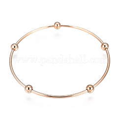 201 комплект браслетов из нержавеющей стали BJEW-O115-85-1