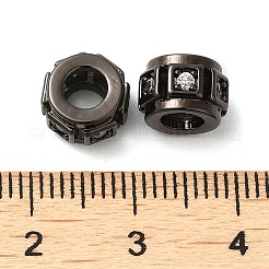 Стойки обшивки латунь кубического циркония бусы KK-Z033-24