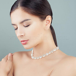 2 нить бусин из натурального культивированного пресноводного жемчуга&nbsp;PEAR-GO0001-14