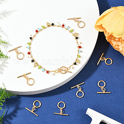 10 комплект латунных застежек-тоглов&nbsp;KK-BBC0021-08