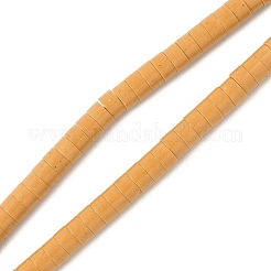 Нити бусин из искусственного камня лавы ручной работы PORC-A029-03