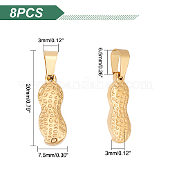 Подвески из нержавеющей стали 304 с вакуумным покрытием pvd&nbsp;STAS-UN0038-58