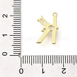 Ottone micro spianare pendenti zirconi&nbsp;LS-KK-M310-01G-11