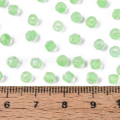 Transparente innenfarbene Glas-Saatperlen&nbsp;SEED-T007-20A-03