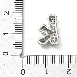 Pendentifs avec zircon cubiques à micro-pavés en laiton&nbsp;KK-A300-02P-K