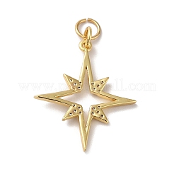 Покрытие стойки латунь микропаве прозрачные подвески из кубического циркония&nbsp;KK-F853-14G