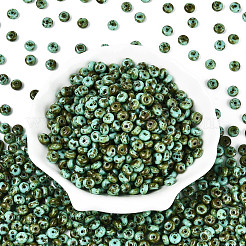 Пикассо стеклянные бусины&nbsp;SEED-N010-01F