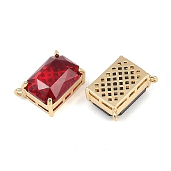 Латунь стекло кулоны&nbsp;KK-H257-12G