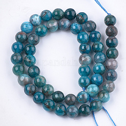 Chapelets de perles en apatite naturelle&nbsp;LS-G-S333-8mm-031