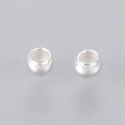 Зажимные бусины из латуни KK-L020-S