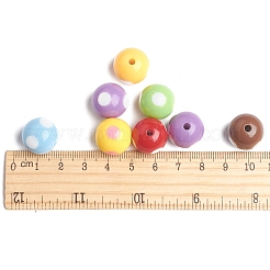 Круглые акриловые бусинки ремесла&nbsp;YPL453