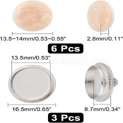 6 шт. пластиковая имитация корпуса саксофона кнопки инкрустации аксессуары FIND-CA0005-24