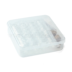 8шт стеклянные бутылки с пробкой AJEW-FS0001-10