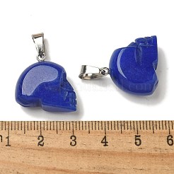 Крашеные натуральный белый нефрит подвески&nbsp;G-Z067-02P-09